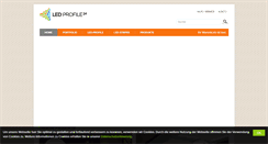 Desktop Screenshot of ledprofile24.com